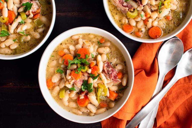 White Bean and Ham Soup