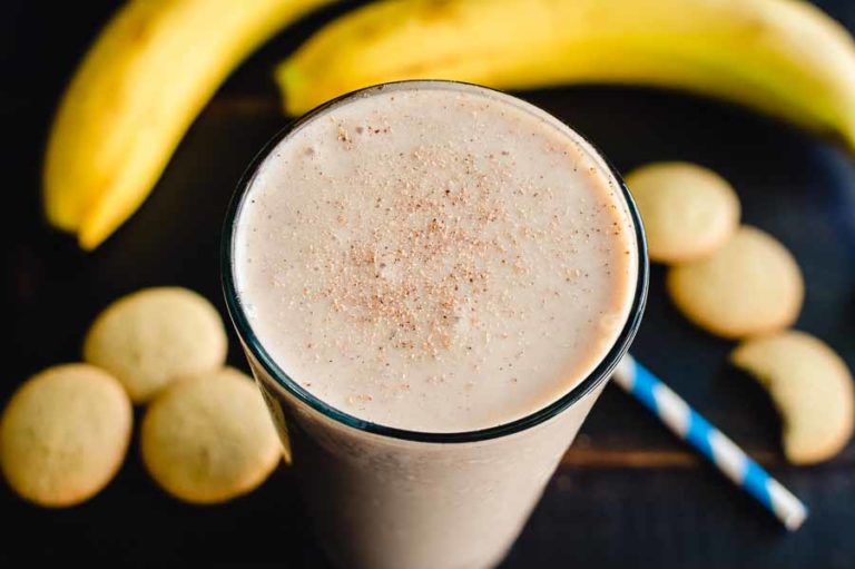 Healthy Banana Cream Pie Smoothie