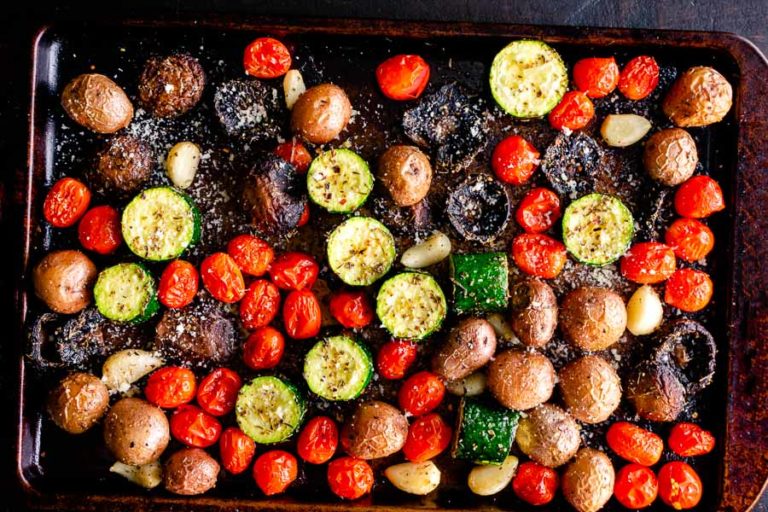 Italian Oven Roasted Vegetables