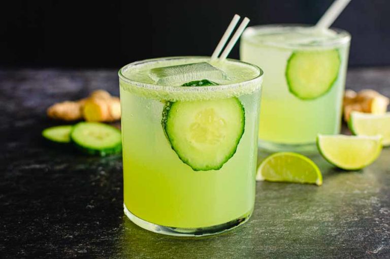 Tart & Crisp Cucumber Ginger Gin Fizz