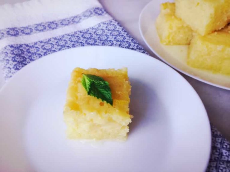 Revani: Turkish Semolina Cake in Syrup