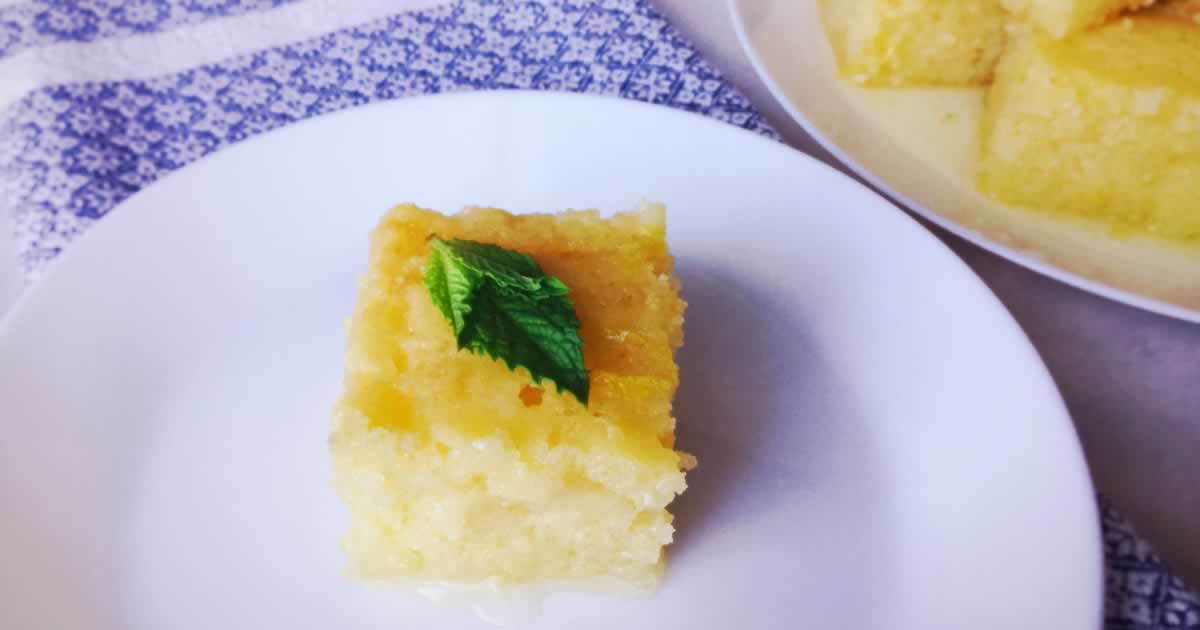 Semolina sponge cake with syrupy orange slices; Portakalli Revani and New  Online Turkish Cooking Class! | Ozlem's Turkish Table