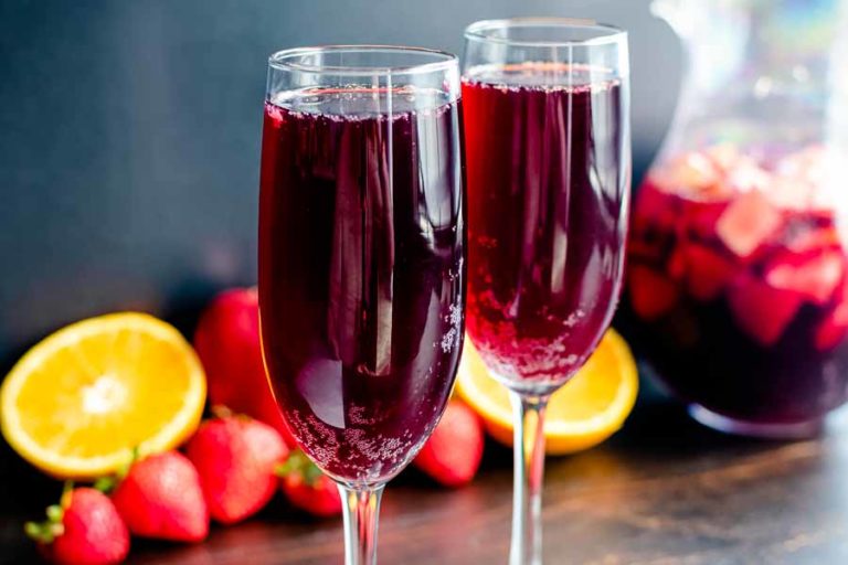 Red Wine Champagne Sangria