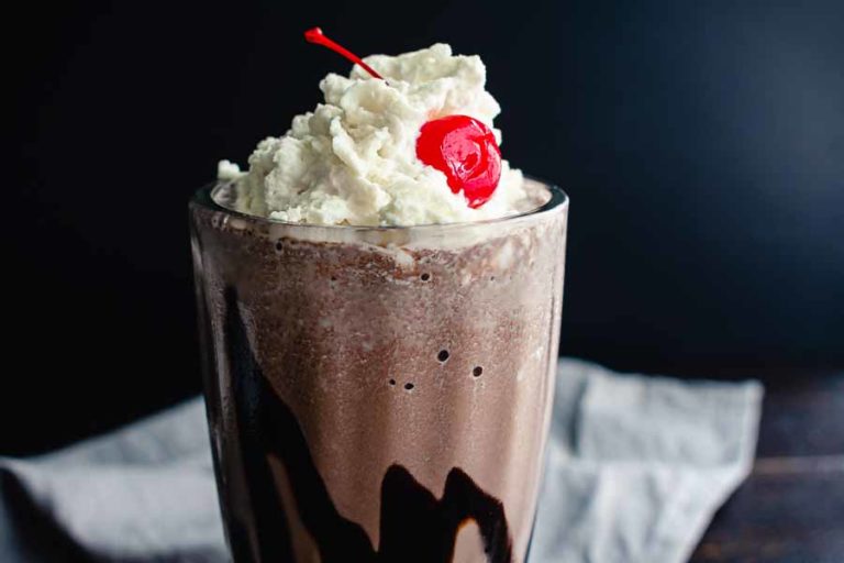 Bourbon Chocolate Milkshake