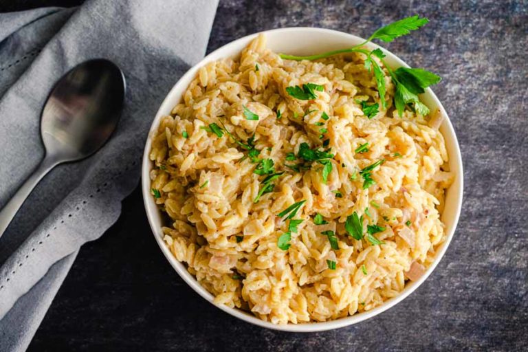 Creamy Parmesan Orzo