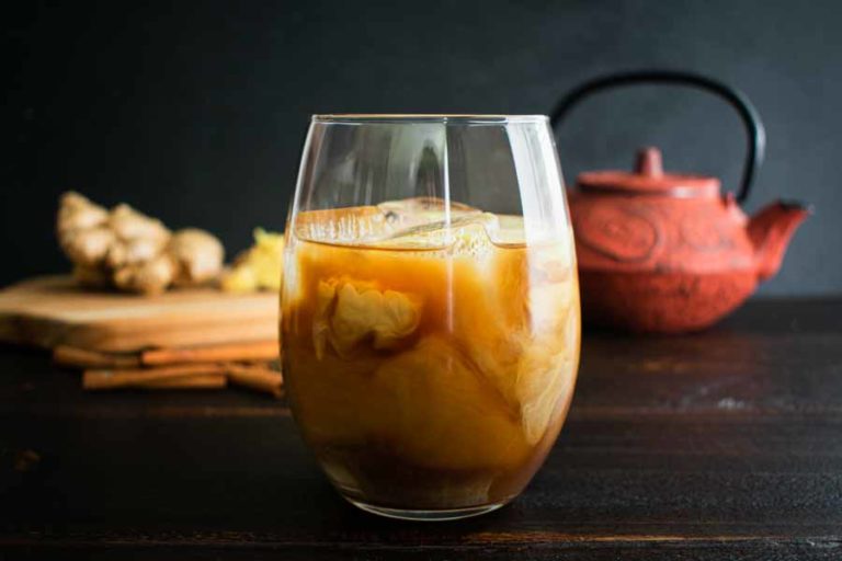 Cardamom Cinnamon Turmeric Iced Tea