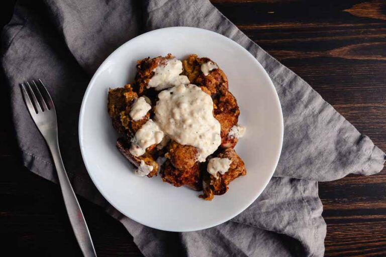 Kentucky Fried Chicken Livers with Gravy