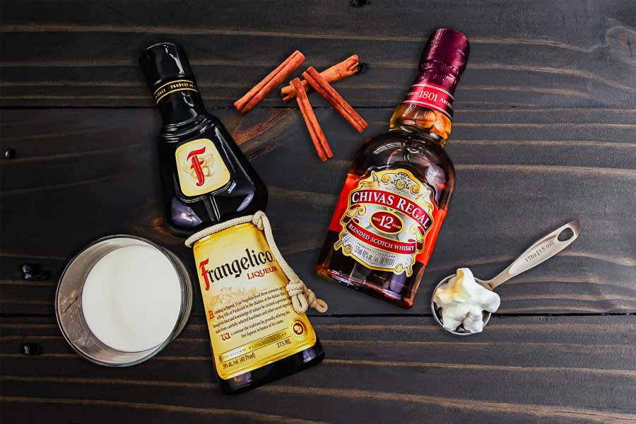 Hot Buttered Hazelnut Whisky Ingredients