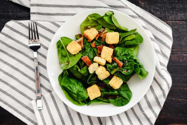 Spinach and Bacon Salad