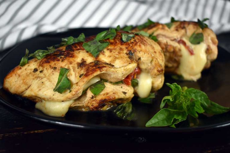 Caprese Stuffed Chicken Breast