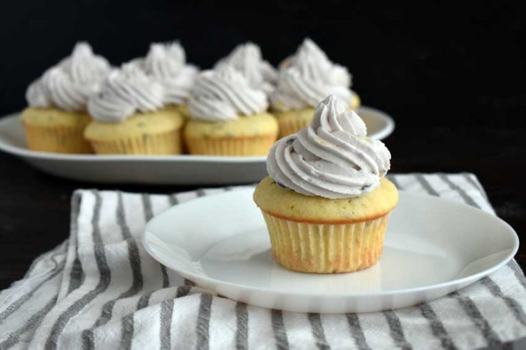 Lemon Lavender Cupcakes