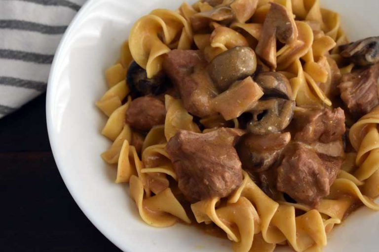 Crockpot Beef Stroganoff