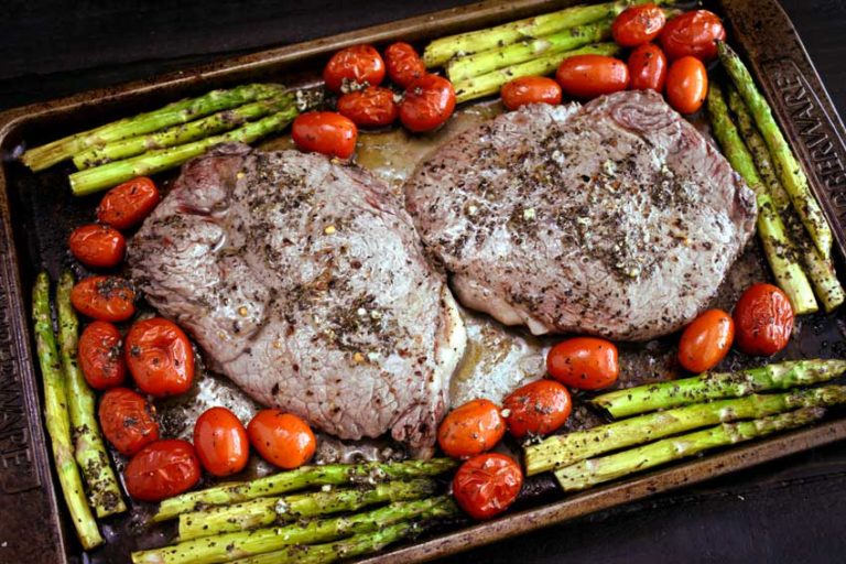 Steak and Veggies Sheet Pan Dinner