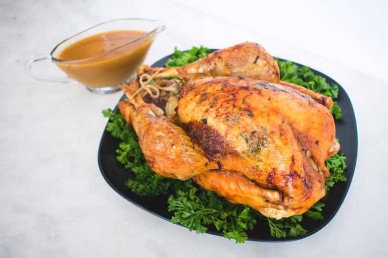 Herb Roasted Turkey with Gravy