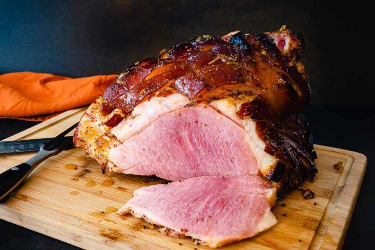 Bourbon Orange Glazed Ham