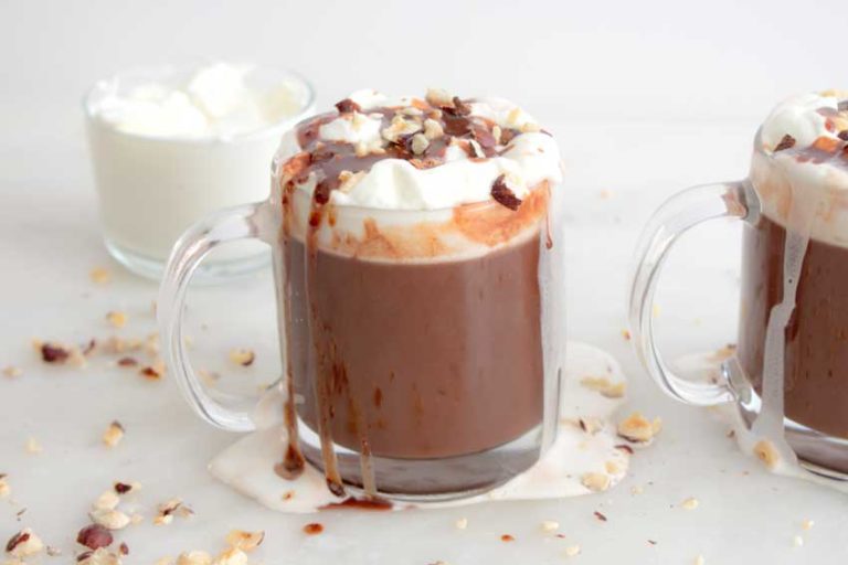 Hazelnut Italian Hot Chocolate