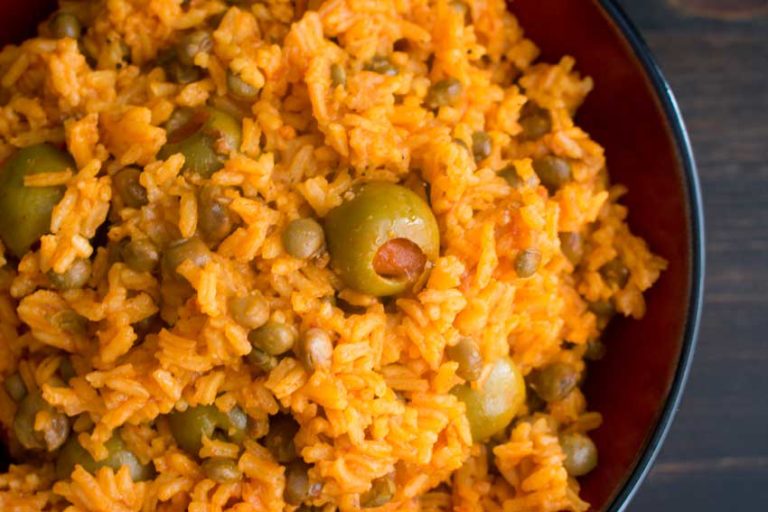 Rice with Pigeon Peas (Arroz Con Gandules)