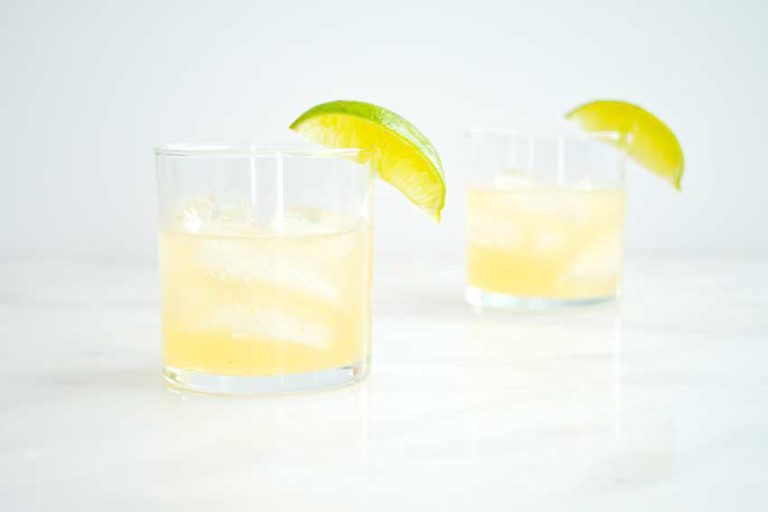 Ginger, Lime + Five-Spice Cocktail