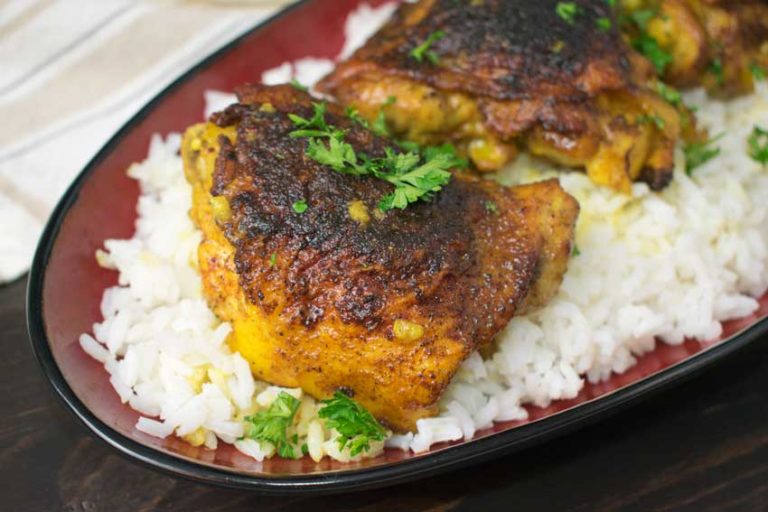 Lemon Turmeric Skillet Chicken