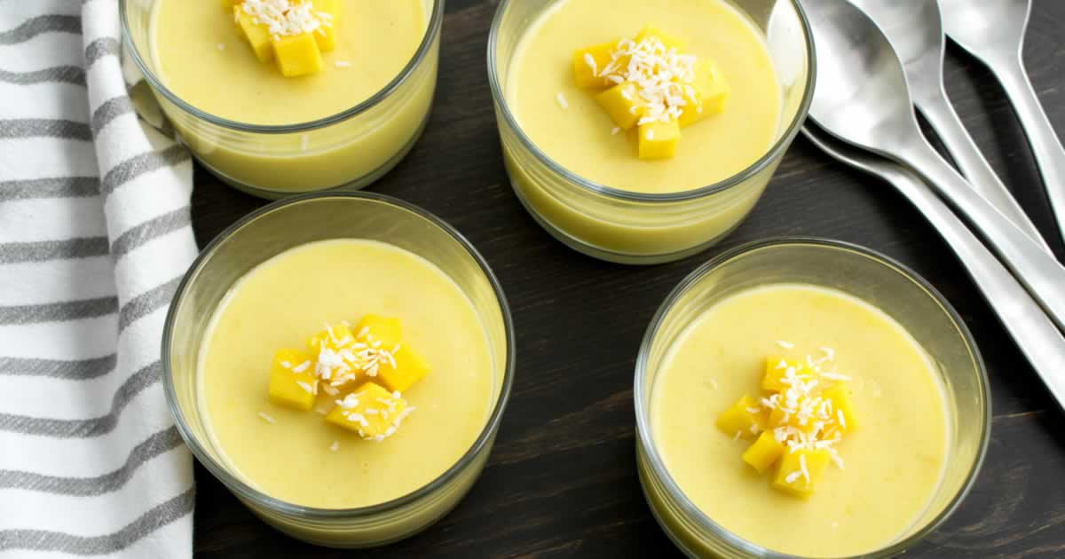 Mango Pudding - Recipe Review by The Hungry Pinner