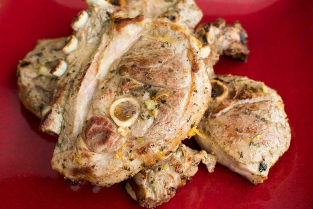 Greek Style Grilled Lamb Chops - Recipe Review By The Hungry Pinner