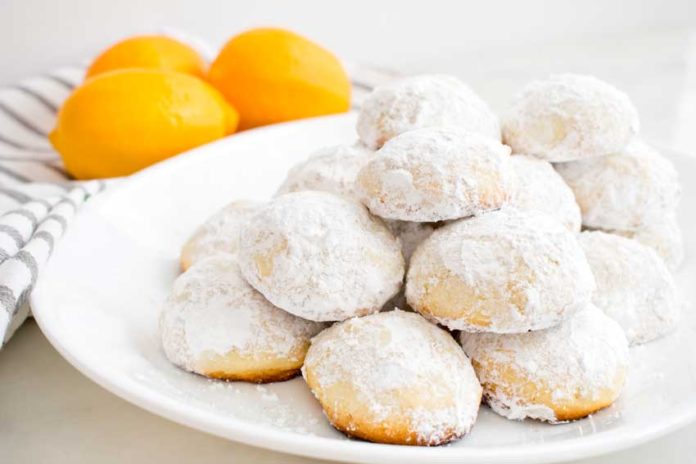 Meyer Lemon Greek Butter Cookies (Kourabiedes) - Recipe Review by The ...