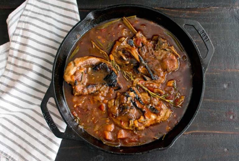 Catalan Lamb Chops with Apricots and Sage