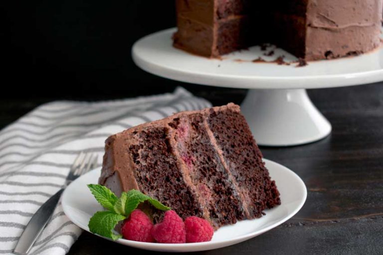 Chocolate Raspberry Cake