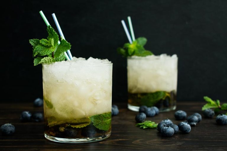 Blueberry Mint Julep