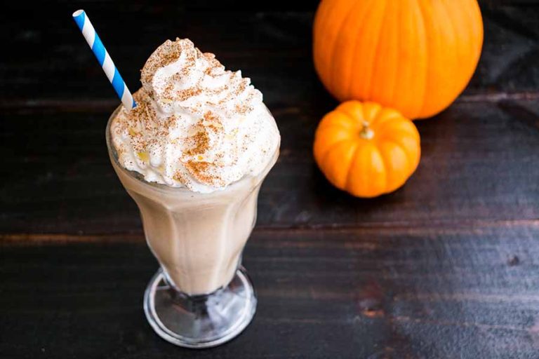 Pumpkin Caramel Milkshake