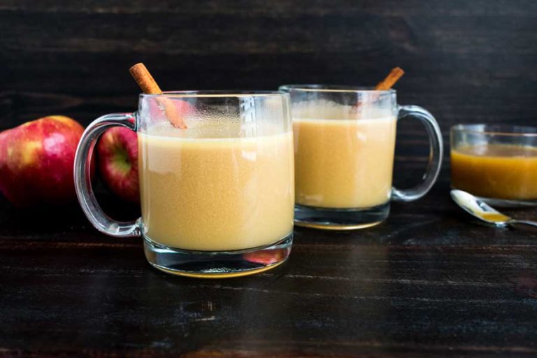 Hot Apple Pie Bourbon Cocktail