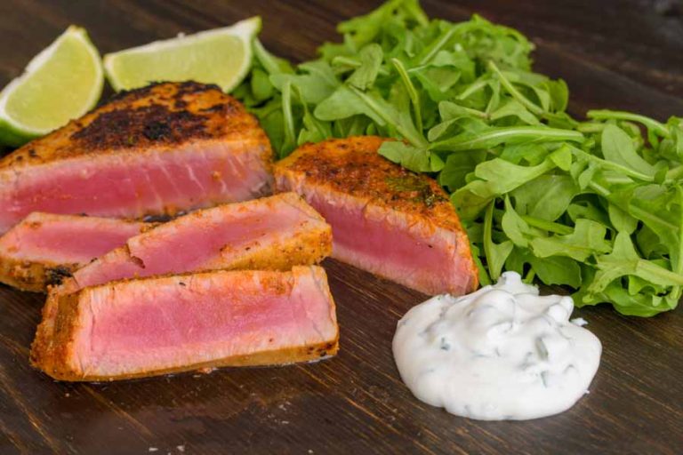 Cilantro Lime Seared Ahi Tuna