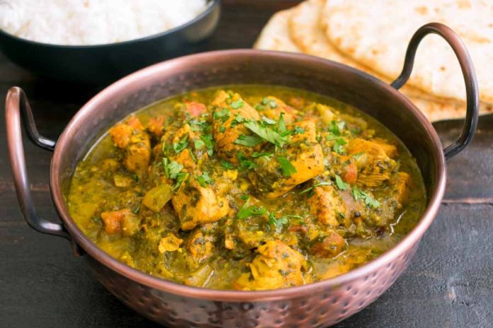 Indian Tomato-Cilantro Chicken