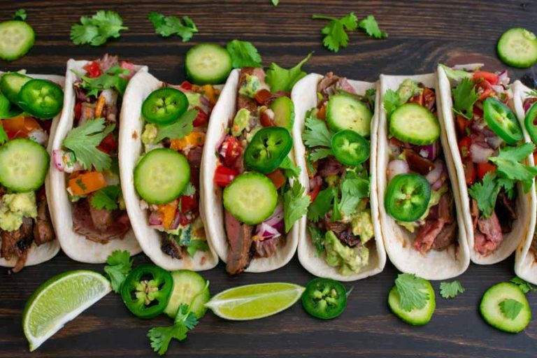 Grilled Flank Steak Tacos