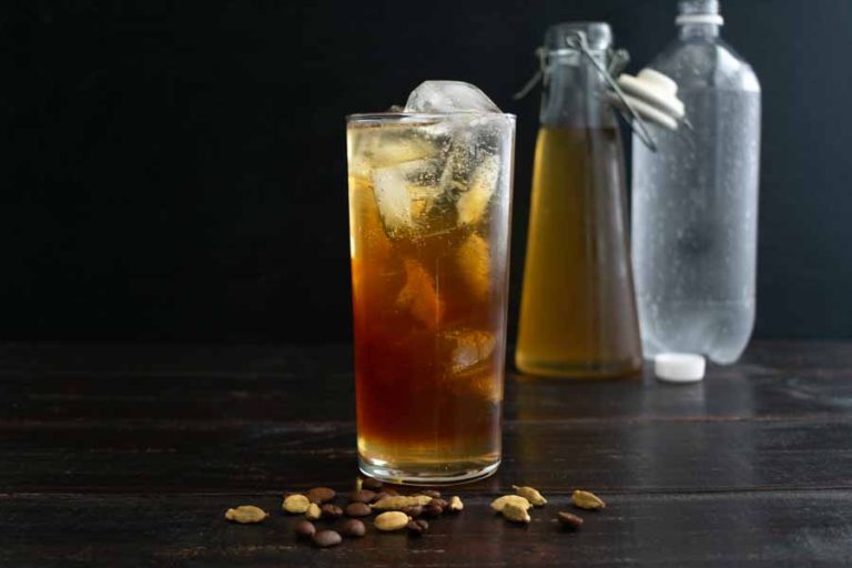 Citrus Cardamom Coffee Spritzer AKA Monday Mocktail