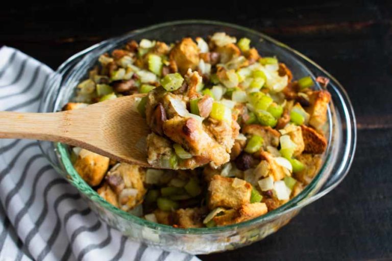 Old-Fashioned Chestnut Stuffing or Dressing