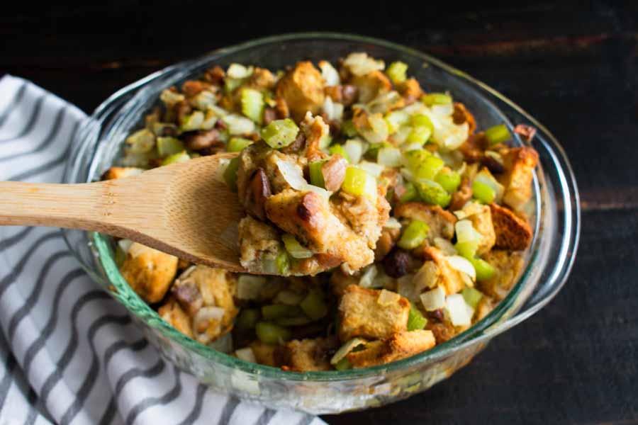Old-Fashioned Chestnut Stuffing or Dressing - Recipe Review by The ...