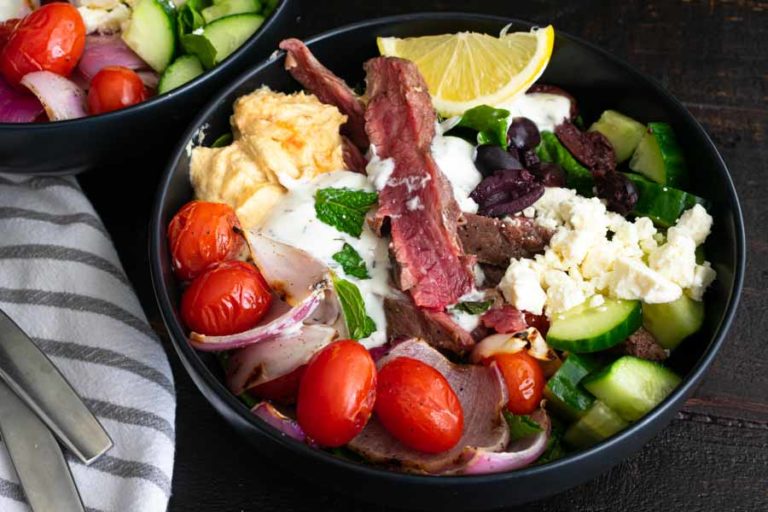 Mediterranean Steak Bowls