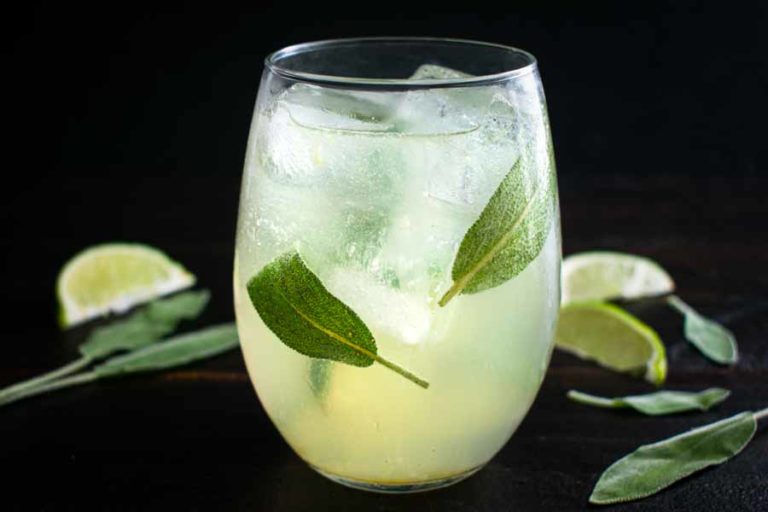 Honey Sage Gimlet