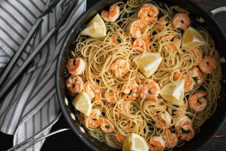 Garlic Butter Shrimp Pasta