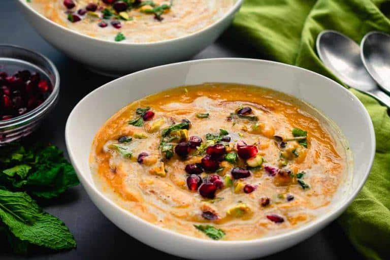 Moroccan Roasted Pumpkin Soup