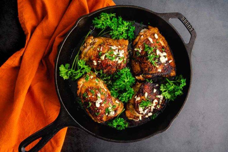 Olive Oil Chicken Thighs Mediterranean Style