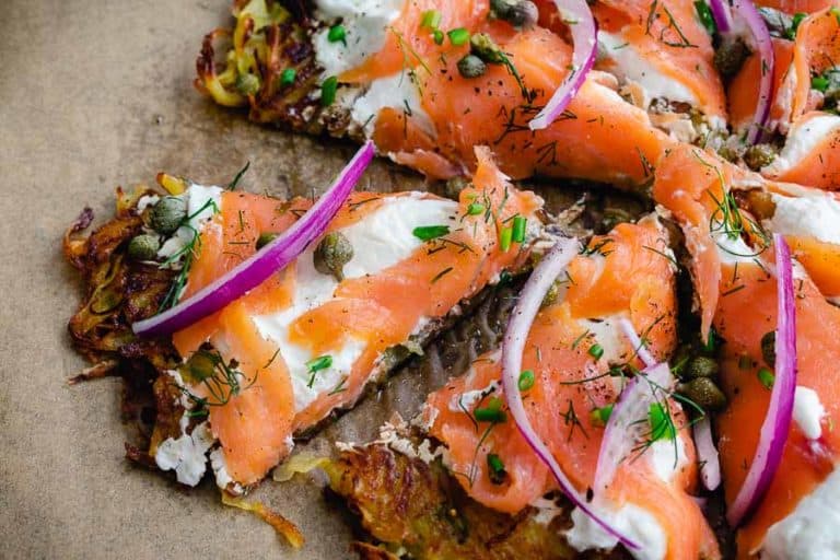 Smoked Salmon, Labneh & Potatoes