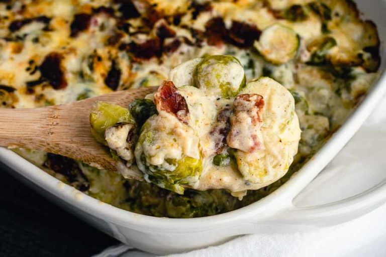 Brussels Sprouts Gratin