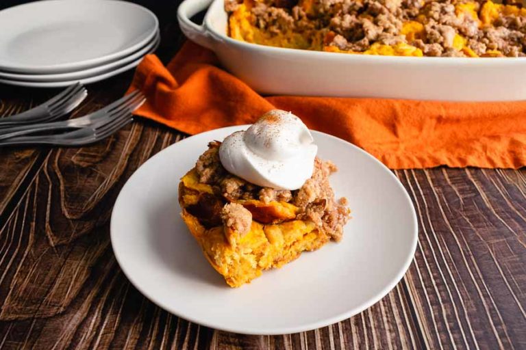 Pumpkin French Toast Casserole