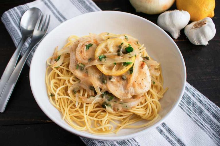 Healthy Chicken Piccata