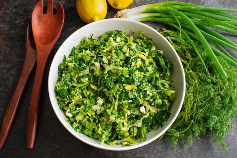 Maroulosalata (Greek Lettuce Salad)