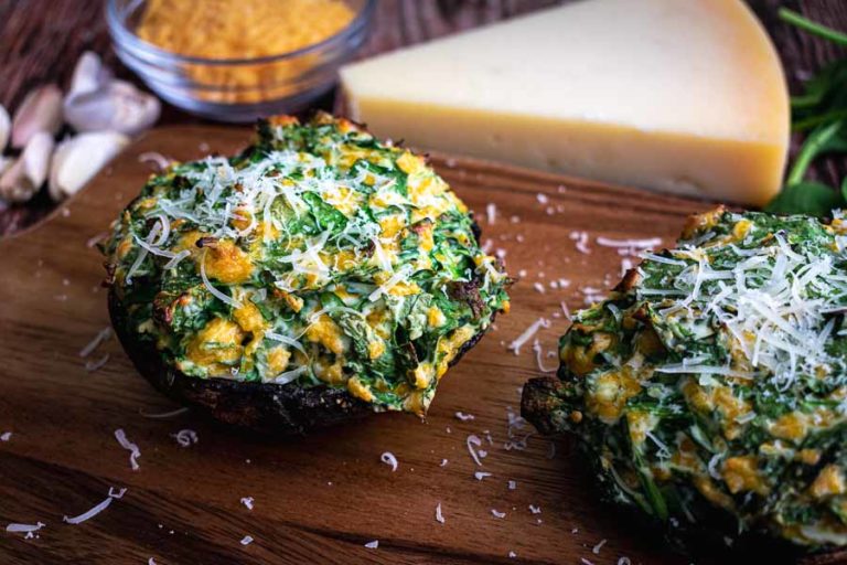 Spinach Stuffed Mushrooms