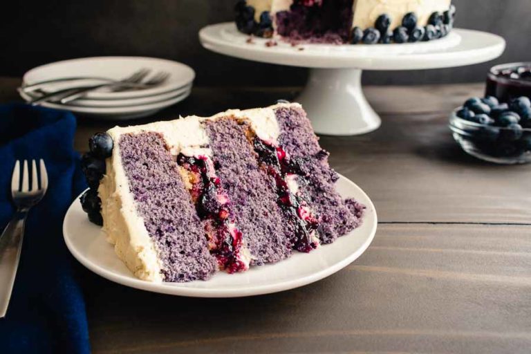 Blueberry Cobbler Cake