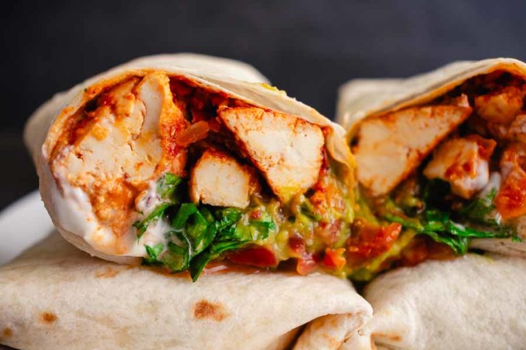 Spicy Tofu Burritos